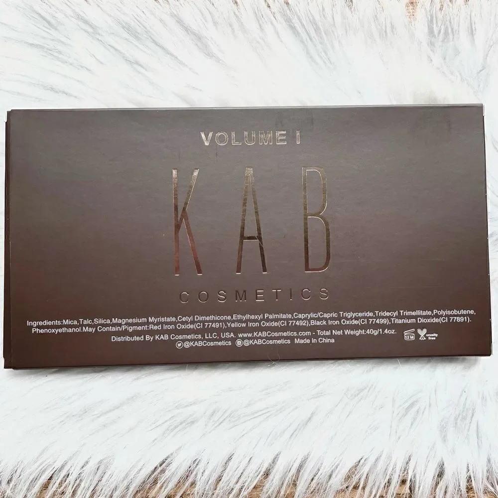 NIB Contour Palette Volume 1 by KAB Cosmetics‎